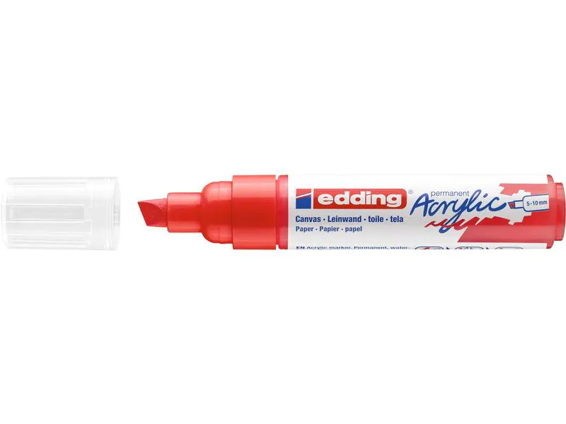 edding Acrylmarker 5000 Breit, Rot
