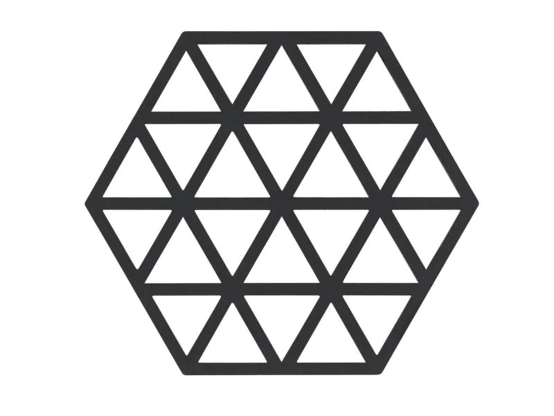 Zone Denmark Topfuntersetzer Triangle Schwarz
