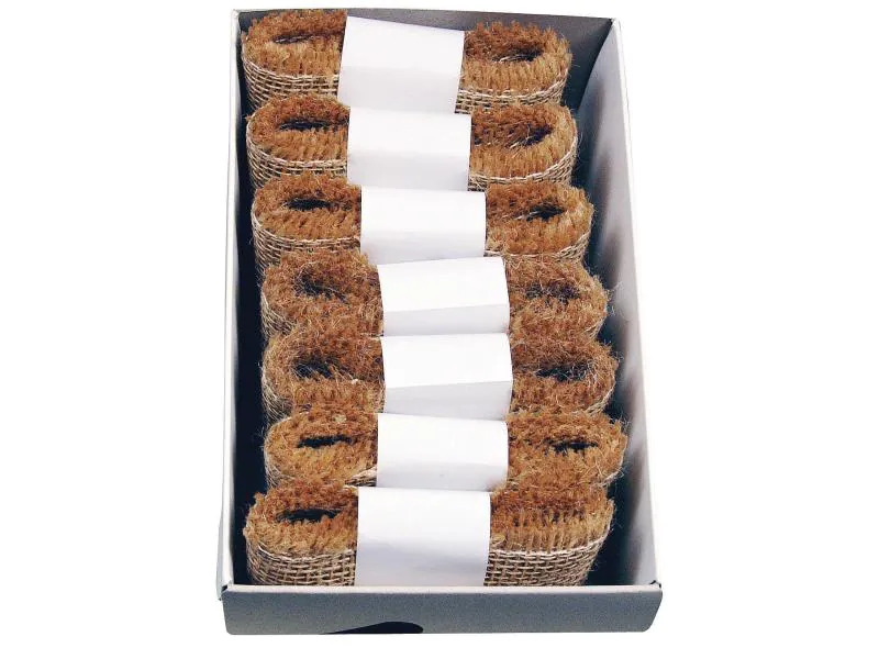 GOLDINA Juteband 6 cm x 2 m, Braun, 1 Stück