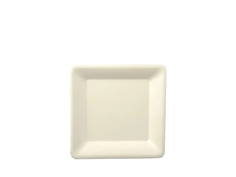 Papstar Einwegteller Pure 15.5 cm x 15.5 cm, 12 Stück, Weiss