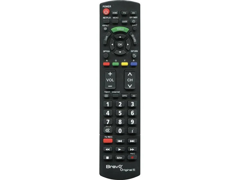 CE Ersatz-Fernbedienung Bravo ORIGINAL 5 Panasonic