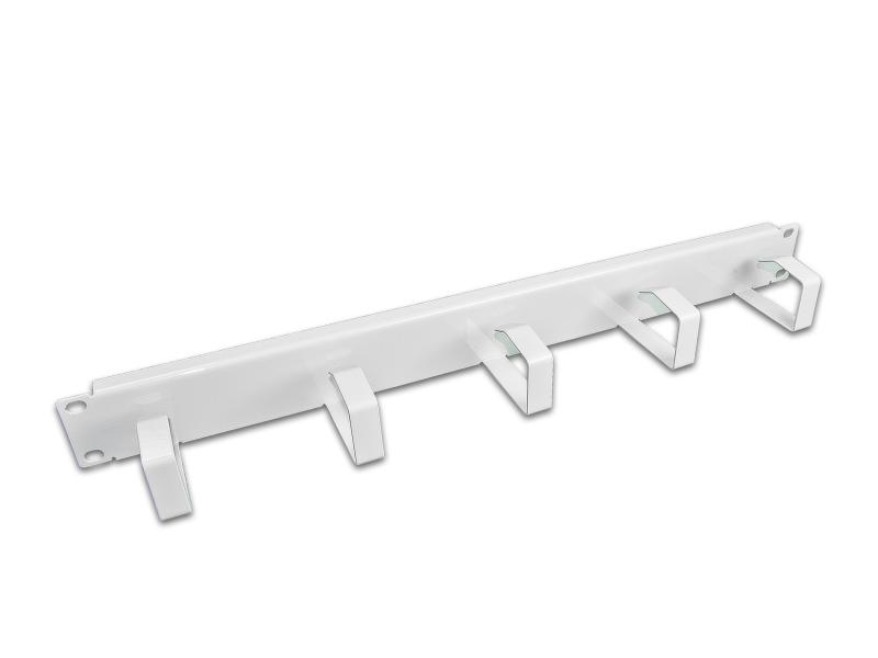 Wirewin Kabelführungspanel KFP-5RING METAL , Grau