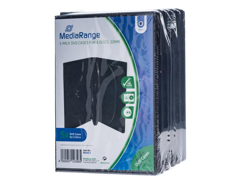 MediaRange Hülle DVD 6 Disc