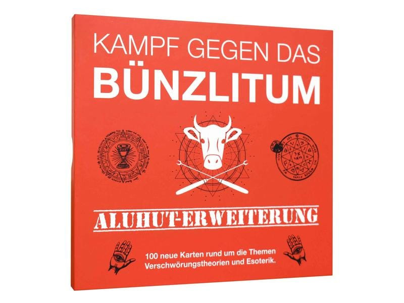 Kampfhummel Partyspiel Kampf gegen das Bünzlitum: Aluhut-Erweiterung
