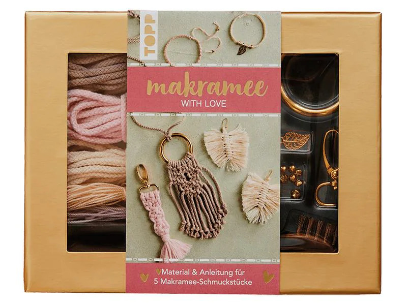 Frechverlag Schmuck Bastelset Makramee With Love