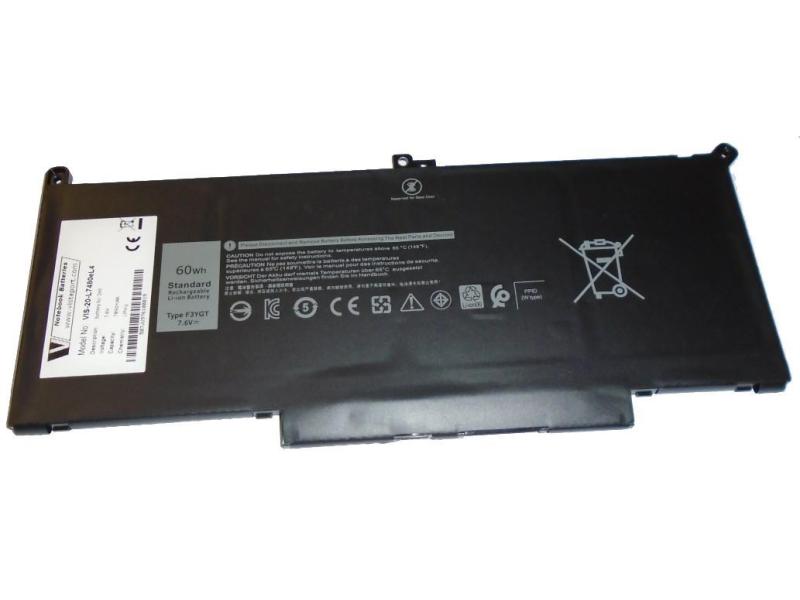 Vistaport Akku für DELL Latitude 7280/7480