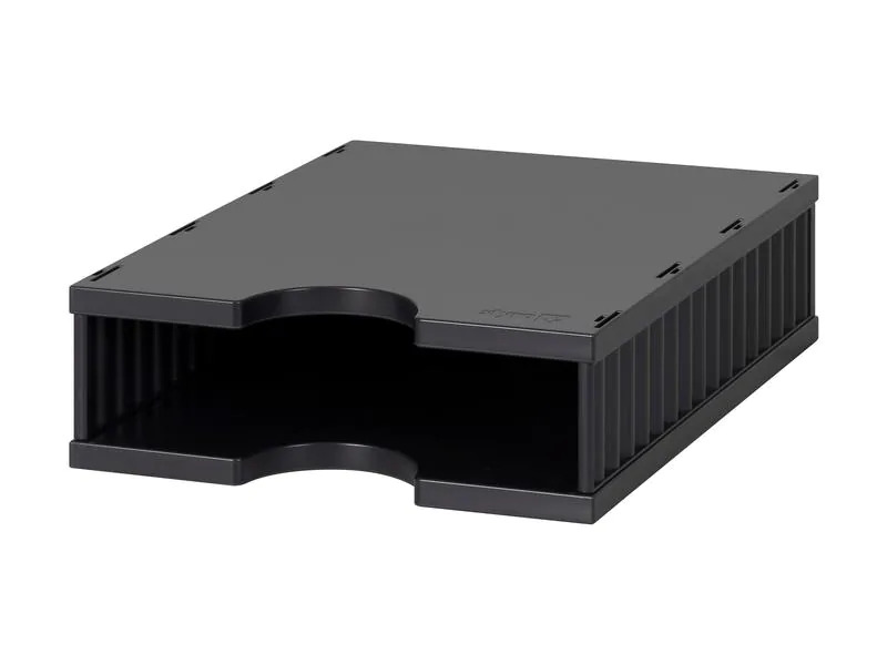 Styro Schubladenbox Styrodoc Uno Schwarz