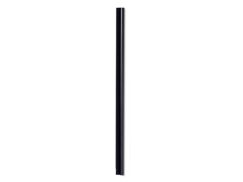 DURABLE Klemmschiene 6 mm, Schwarz, 50 Schienen