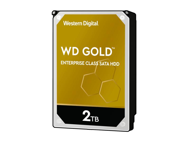 Western Digital Harddisk WD Gold 2 TB 3.5