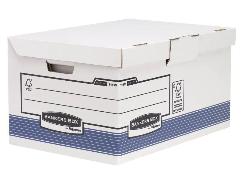 Fellowes Aufbewahrungsbox Bankersbox 31 x 39 x 56  cm 10 Stück