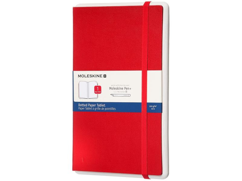 Moleskine Notizbuch Papertablet A5 Dot, Rot
