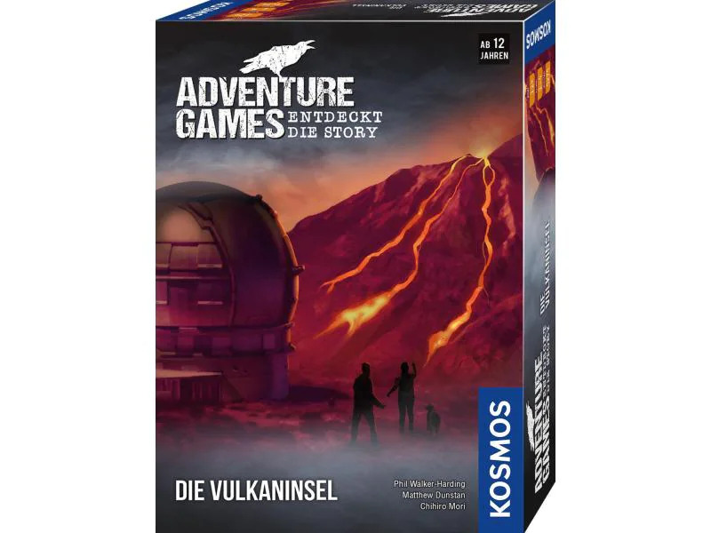 Kosmos Familienspiel Adventure Games: Die Vulkaninsel