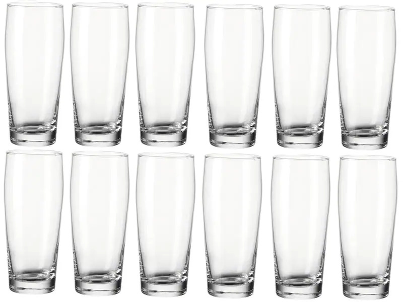 Montana Trinkglas Willi 500 ml, 12 Stück, Transparent