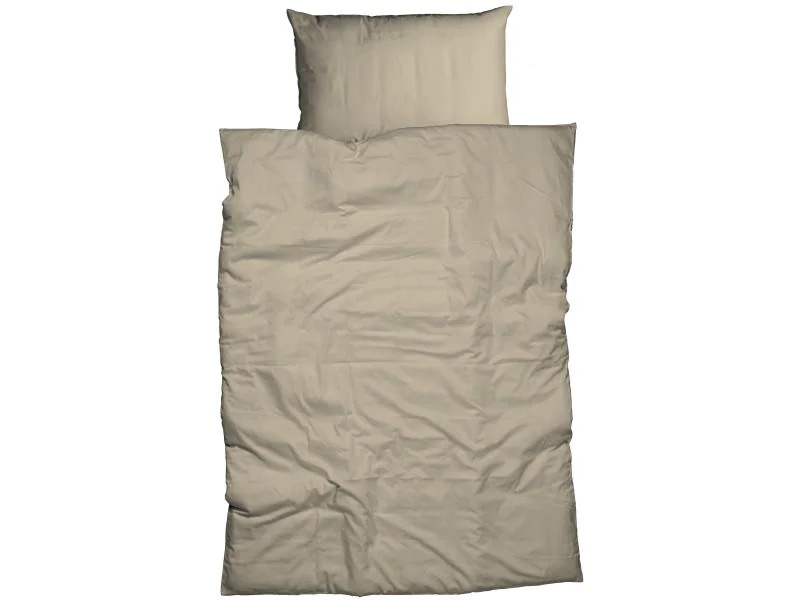 Nobilium Duvetbezug Oni 160 x 210 cm, Taupe