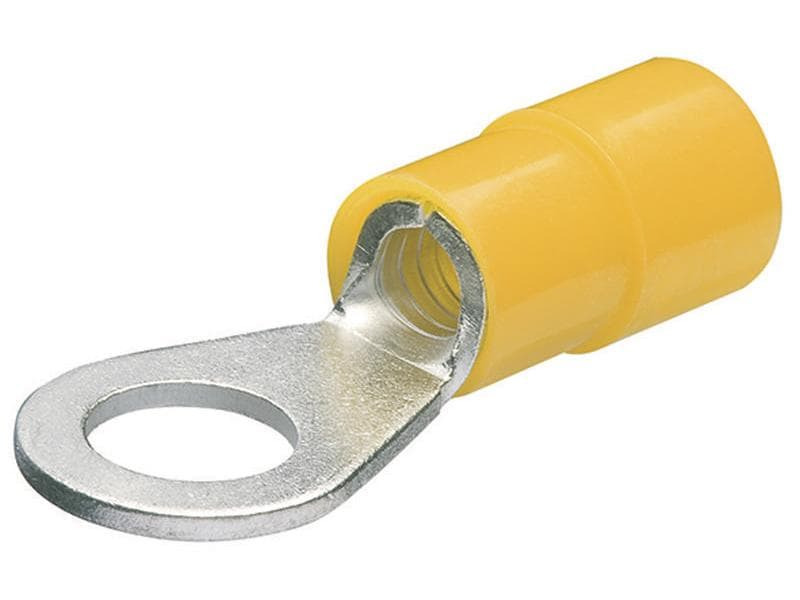 Knipex Ringkabelschuhe 6.0 mm Gelb, 100 Stück