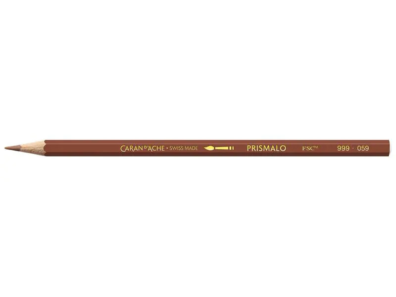Caran d'Ache Farbstifte Prismalo 3 mm, 1 Stück, Braun