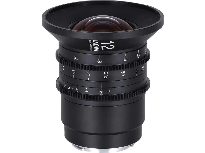 Laowa Festbrennweite 12 mm T/2.9 Zero-D Cine (Feet) – Canon RF