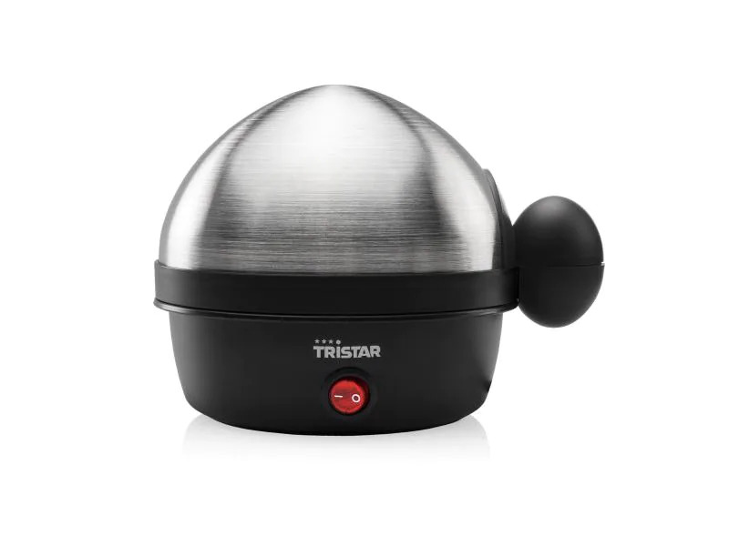 Tristar Eierkocher EK-3076 7, Schwarz/Silber