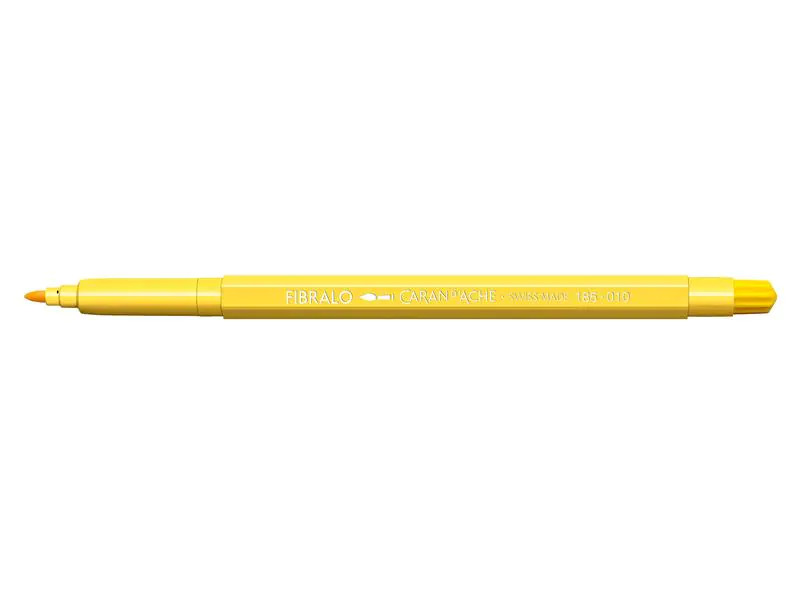 Caran d'Ache Filzstift Fibralo 1 Stück, Gelb