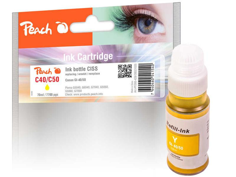 Peach Tinte Canon GI-40/50 Yellow