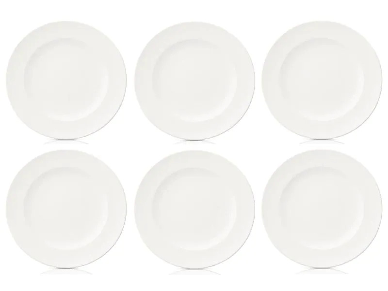 Villeroy &amp; Boch Speiseteller For Me Ø 27 cm, 6 Stück, Weiss