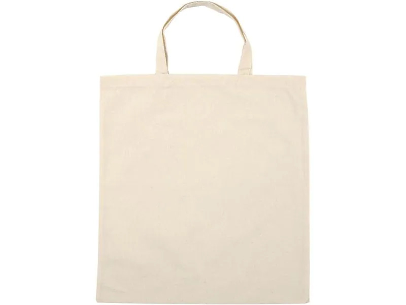 Creativ Company Stofftasche 38 x 42 cm 5 Stück, Beige