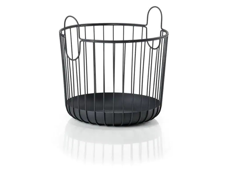 Zone Denmark Aufbewahrungskorb Inu Ø 30 cm, Schwarz