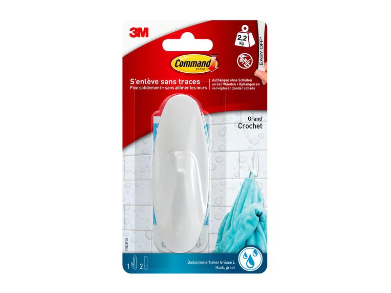 Command Haken Command L Weiss, 2.3 kg, 1 Stück