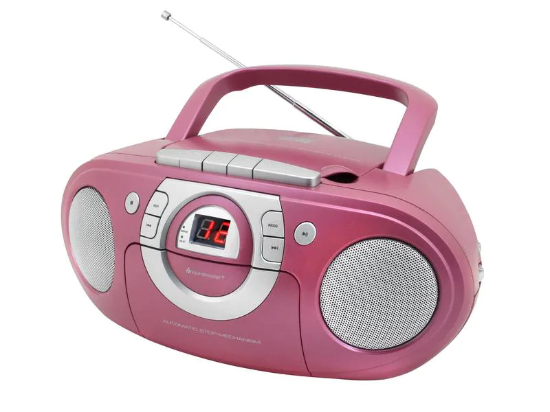 soundmaster Radio/CD-Player SCD5100PI Pink
