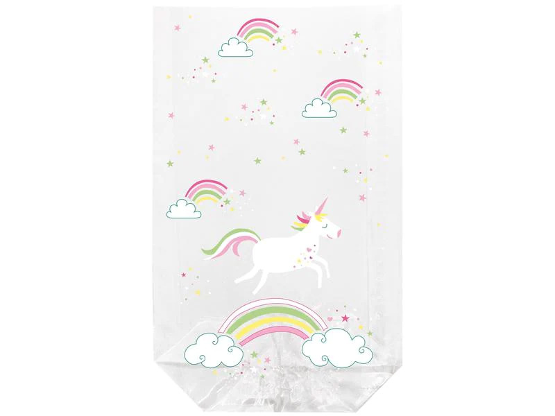 Braun + Company Geschenktüte Einhorn Mehrfarbig, 11,5 x 19 cm