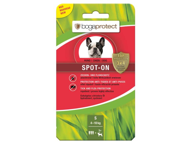 bogar Anti-Parasit-Tropfen bogaprotect Spot-on Hund S