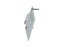 Axis DIN-Schienenhalterung T91A02 86 mm Silber 1 Stück