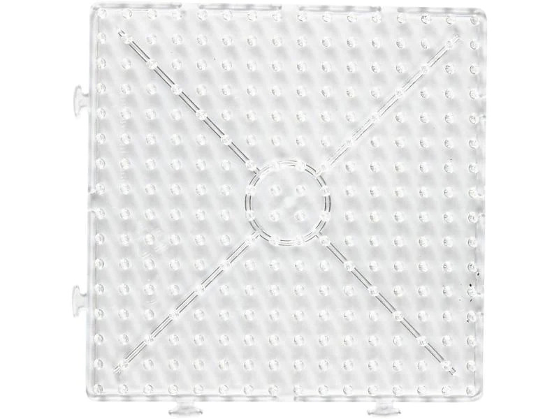 Creativ Company Bügelperlen Platten JUMBO Transparent