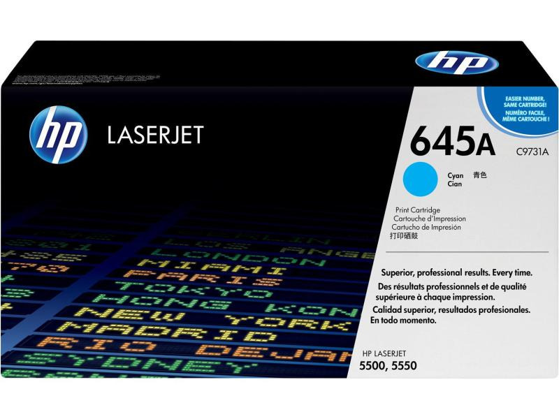 HP Toner Nr. 645A (C9731A) Cyan