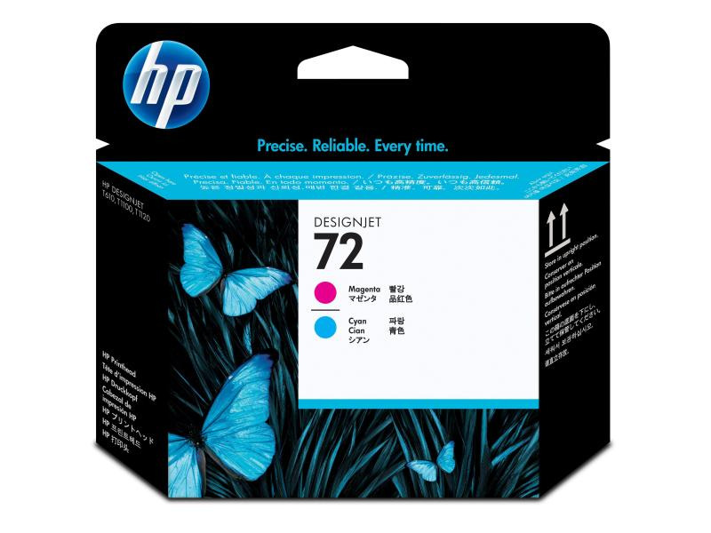 HP Druckkopf Nr. 72 (C9383A) Cyan/Magenta