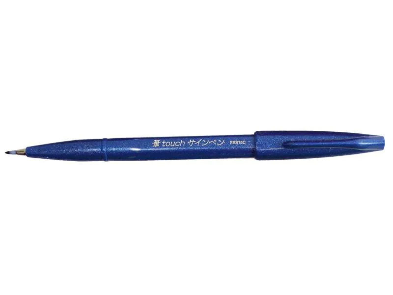 pentel Filzstift Brush Sign 1 Stück, Blau
