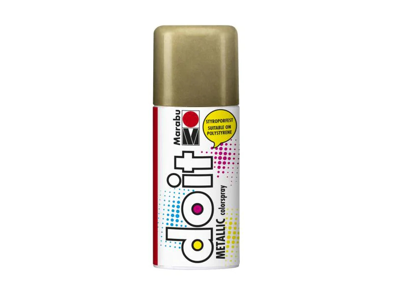Marabu Sprühfarbe do it Metallic 150 ml, Gold
