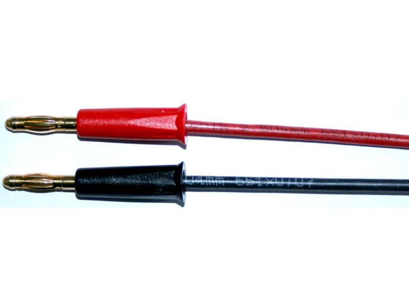 Muldental Ladekabel 50 cm, 2.5 mm² 4 mm Bananenstecker, offene Enden
