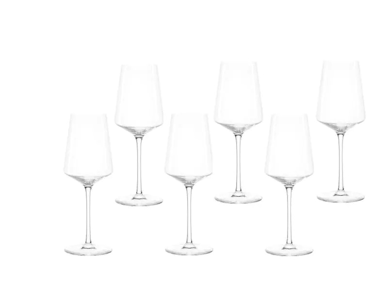Leonardo Weissweinglas Puccini 400 ml, 6 Stück, Transparent
