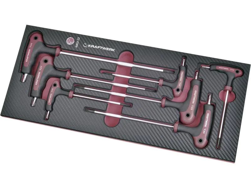 Kraftwerk Schraubenzieher-Set Completo EVA3 TX-T-Griff, 7-teilig