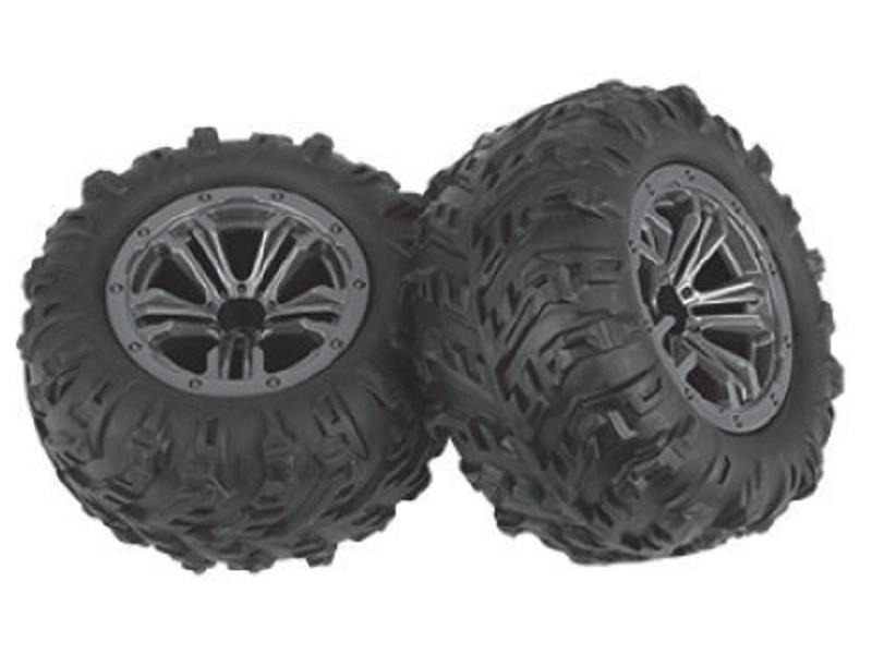 Absima Kompletträder Truggy 1:16 2 Stück