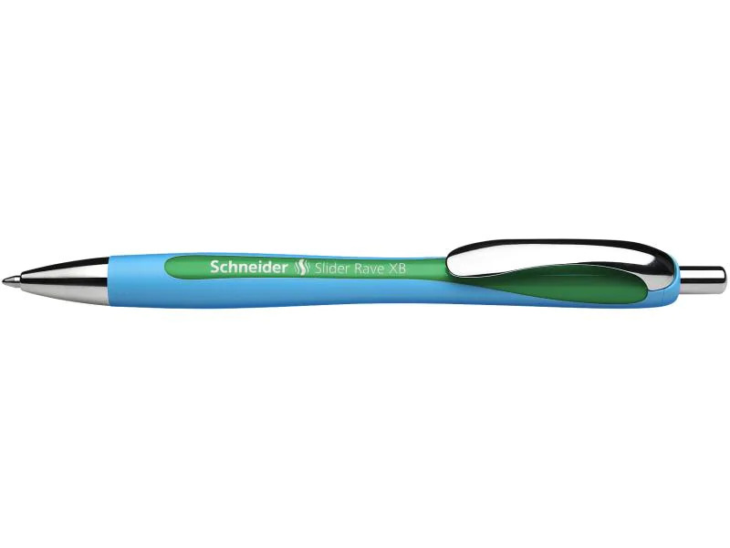 Schneider Kugelschreiber Slider Rave XB 0.7 mm, Grün