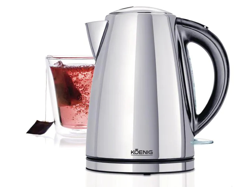 Koenig Wasserkocher Chrome Line 1.7 l, Chrom
