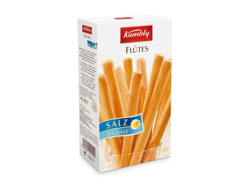 Kambly Apéro Flûtes Salz 140 g