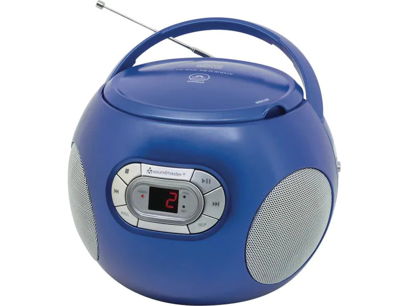 soundmaster Radio/CD-Player SCD2120 Blau