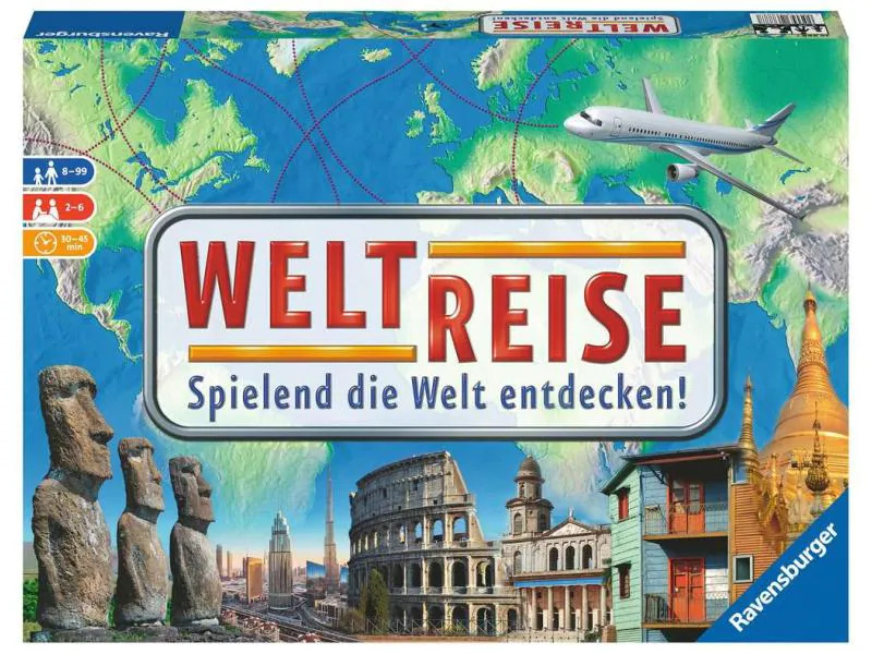 Ravensburger Familienspiel Weltreise