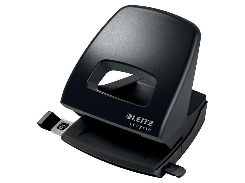 Leitz Locher NeXXt Recycle 30 Seiten, Schwarz