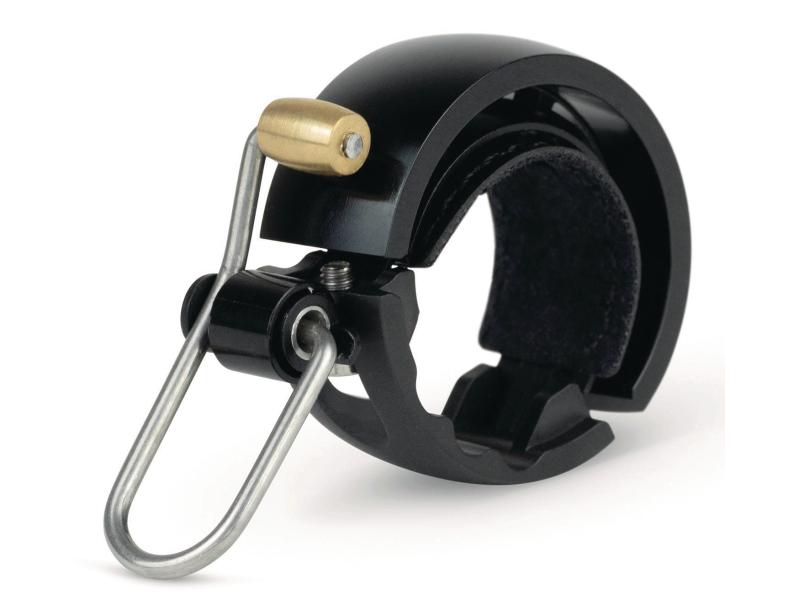 knog. Fahrradklingel Oi Luxe Ø 22.2, Schwarz