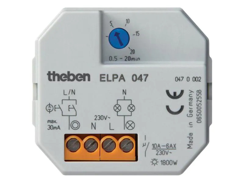 Theben-HTS Treppenlichtautomat ELPA047 10A, REG