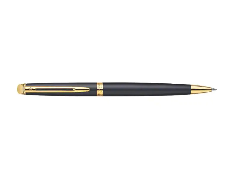 WATERMAN Kugelschreiber Hémisphère MS G.C. Medium (M), Gold/Schwarz